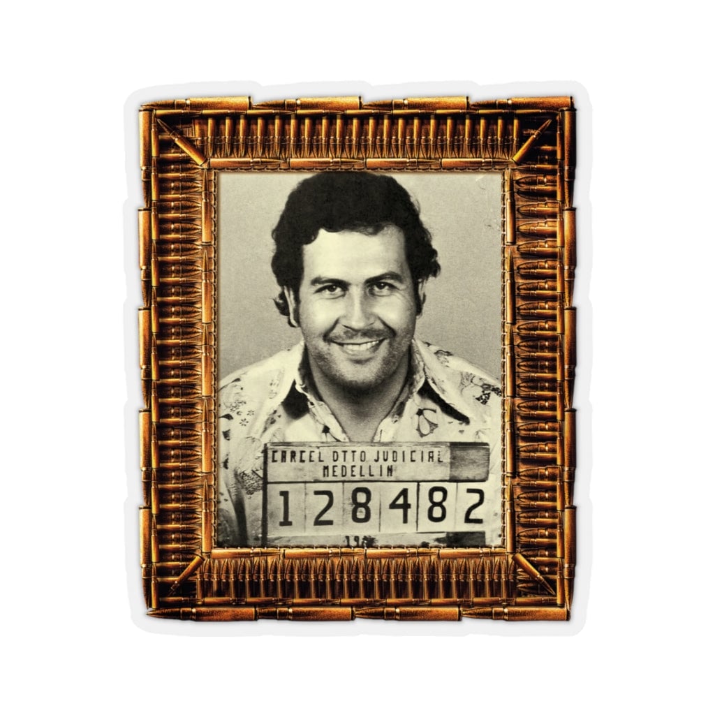 Pablo Emilio Escobar Gaviria Medellín El Patron-stickers – The Mob Wife