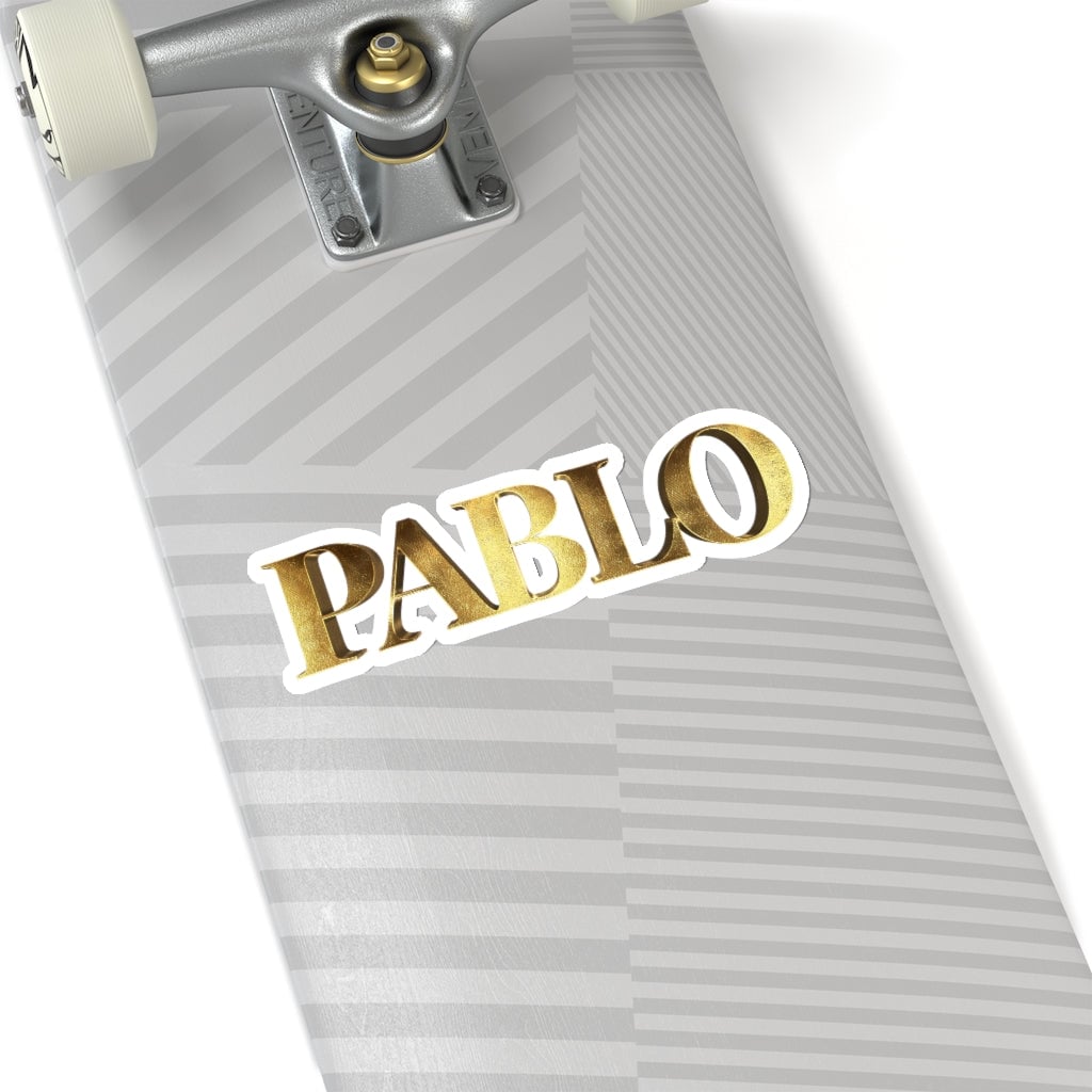 Pablo Escobar Golden El Patron Plata O Plomo Stickers