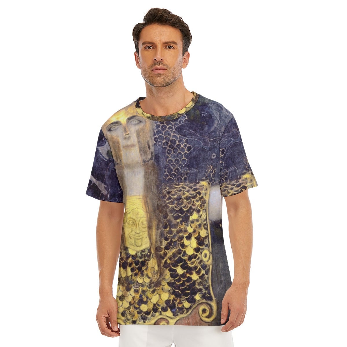 Pallas Athena Gustav Klimt T-Shirt - Famous Painting Art Tee