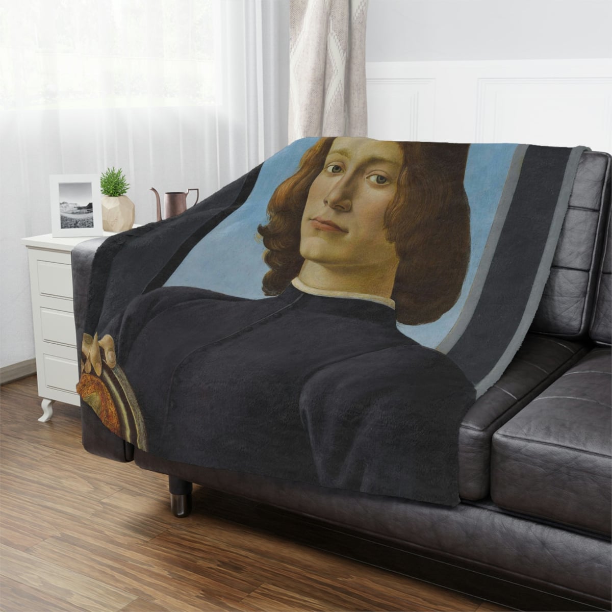 Luxurious Botticelli Art Blanket