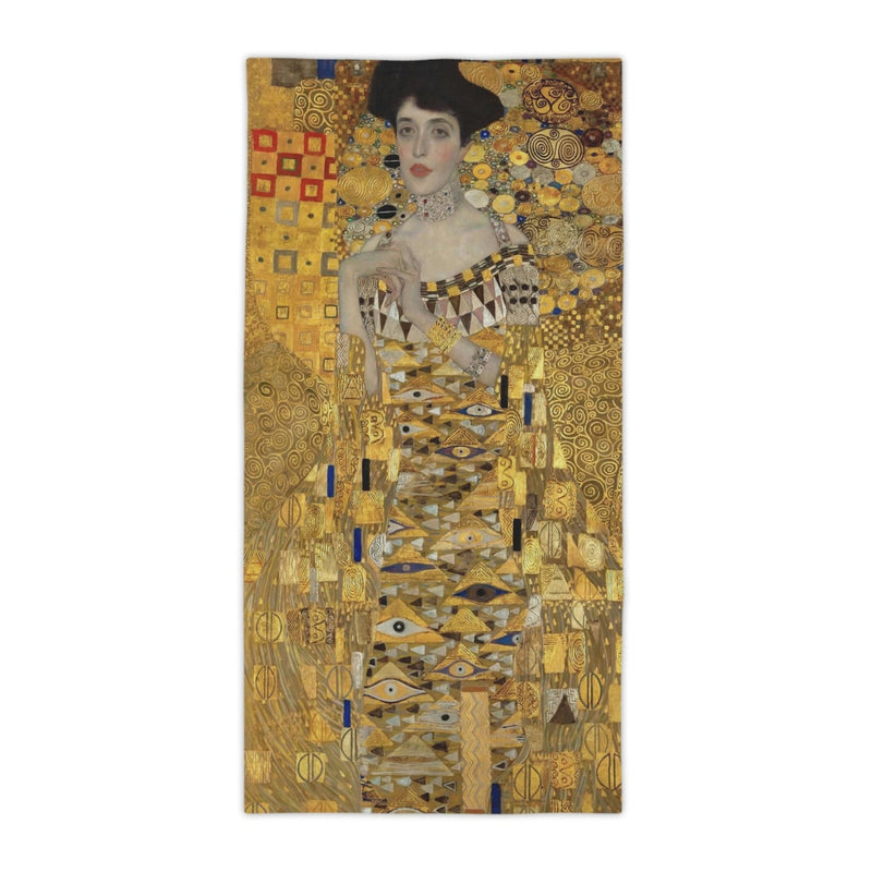 Portrait of Adele Bloch-Bauer I by Gustav Klimt Beach Towels