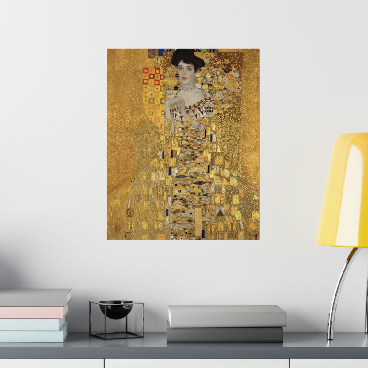 Portrait of Adele Bloch-Bauer I by Gustav Klimt Premium Posters