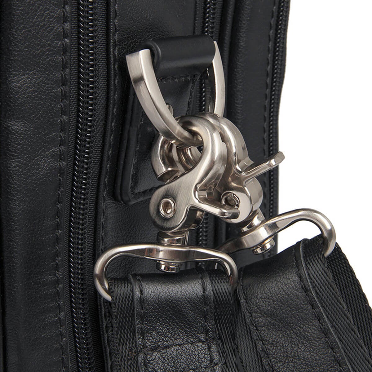 Premium Genuine Leather Bag Large Multi-Functional Travel Briefcase