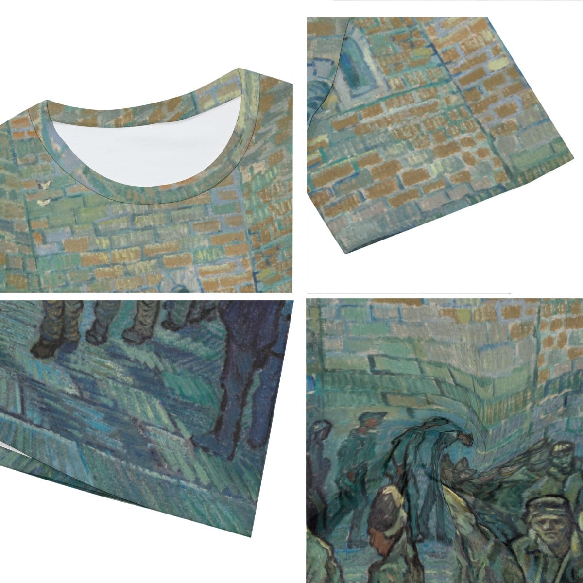 Prisoners Exercising Vincent van Gogh T-Shirt