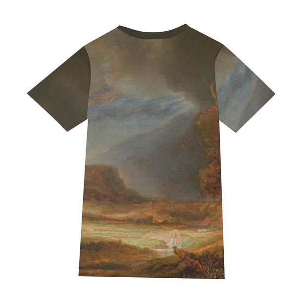 Rembrandt Landscape with the Good Samaritan T-Shirt