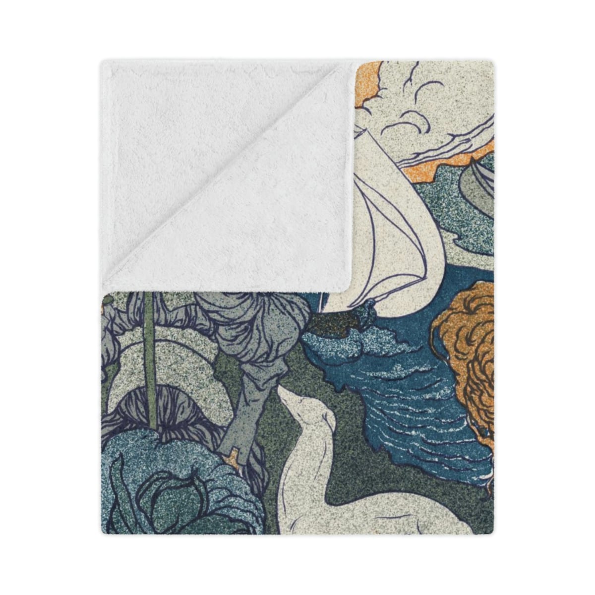 Retour by Georges de Feure: Artistic Blankets for Cozy Elegance
