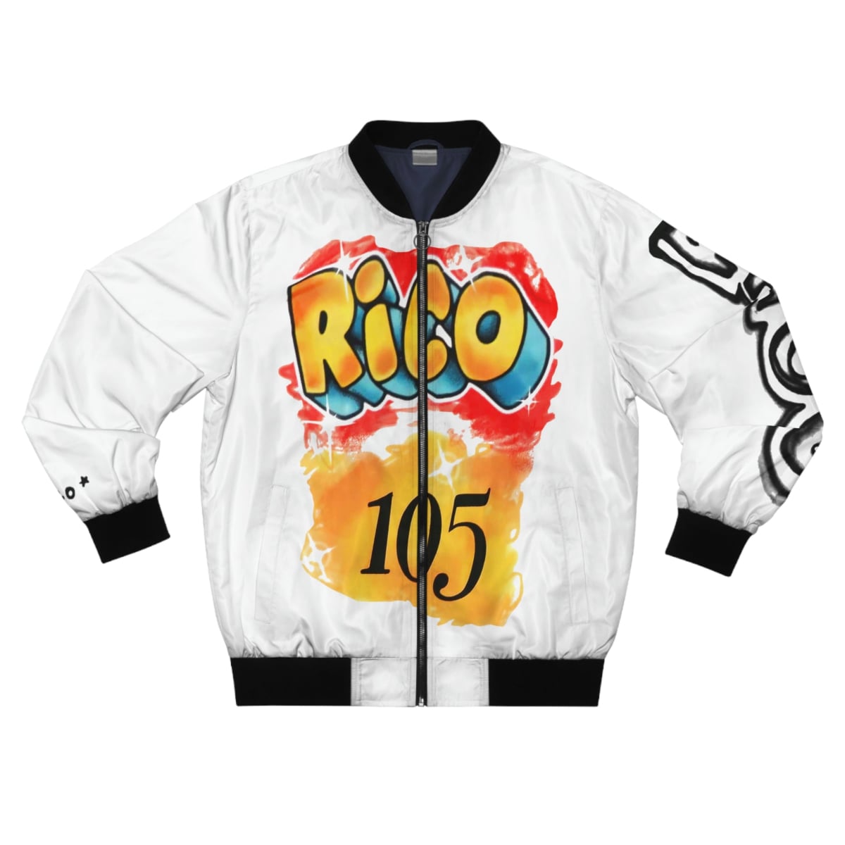 Rico Paid in full Airbrushed Bomber Jacket