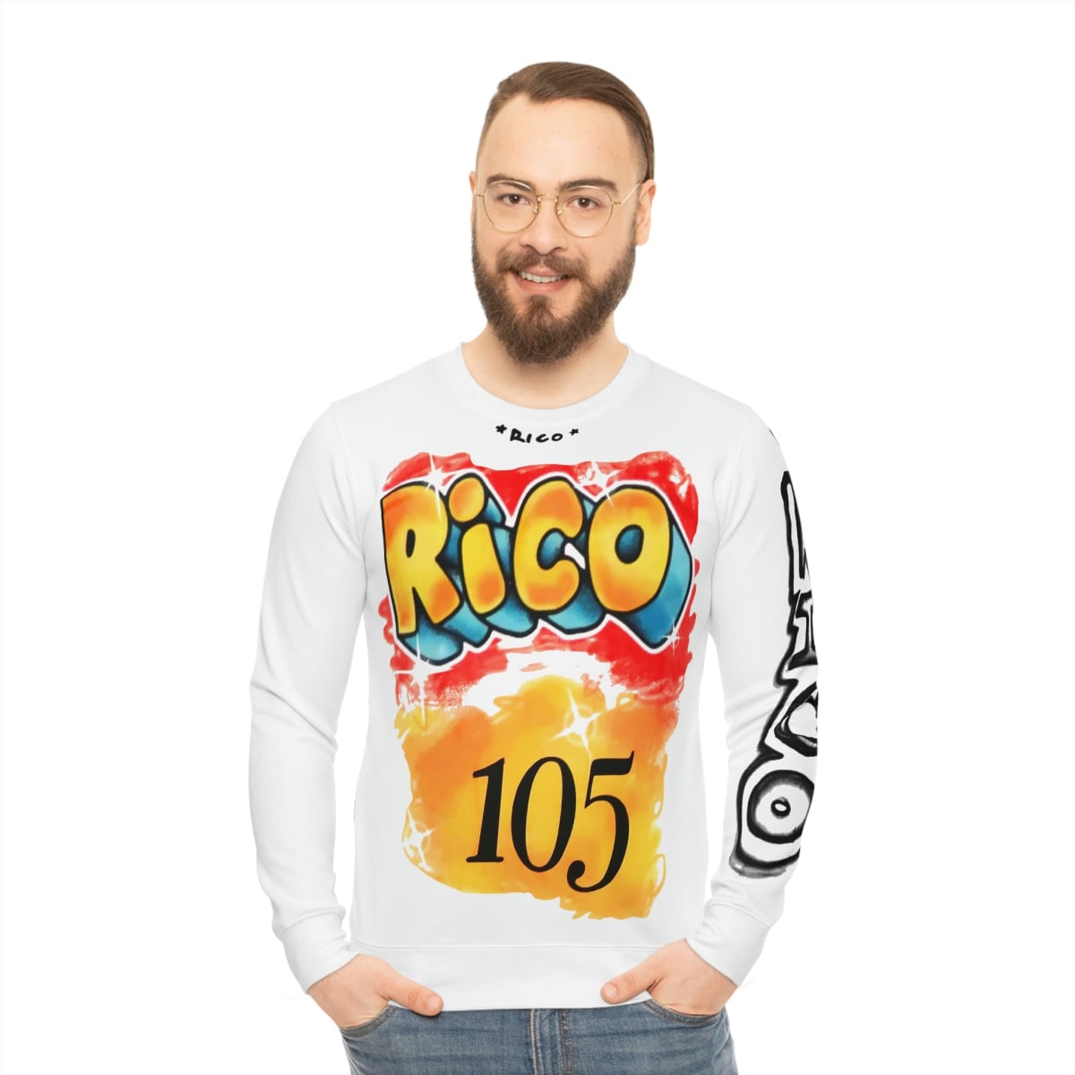 Rico Paid in full Airbrushed Sweatshirt