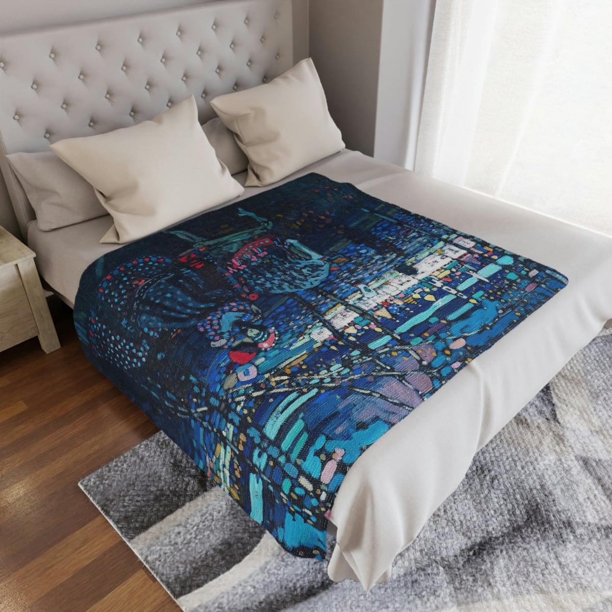 Kandinsky Art Blanket - Perfect addition to your home decor