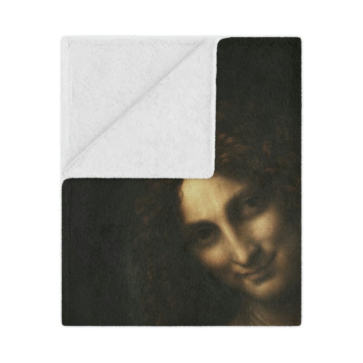 Leonardo da Vinci's Masterpiece - Micro-Fleece Art Blanket