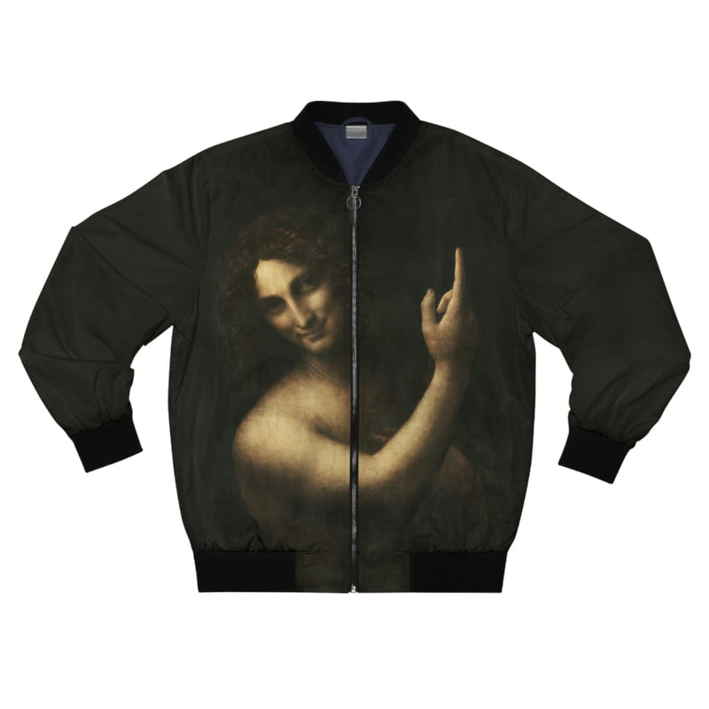 Saint John the Baptist Leonardo da Vinci Bomber Jacket