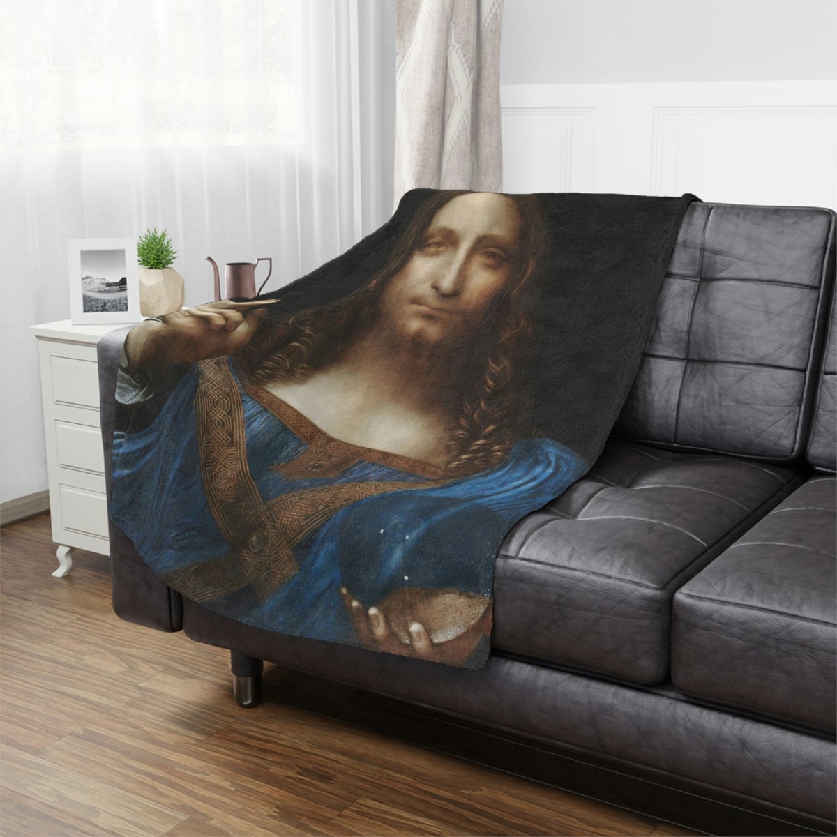 Home Interior Upgrade: Da Vinci Art Blanket