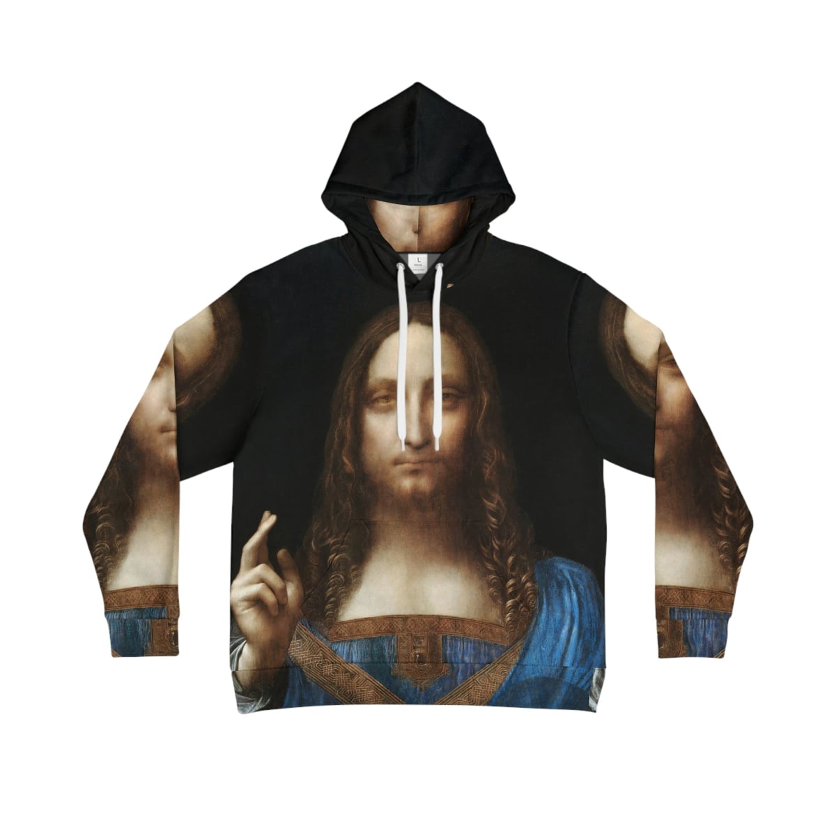 Salvator Mundi by Leonardo da Vinci Art Hoodie
