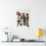Small Worlds V Premium Posters Artwork by Wassily Kandinsky