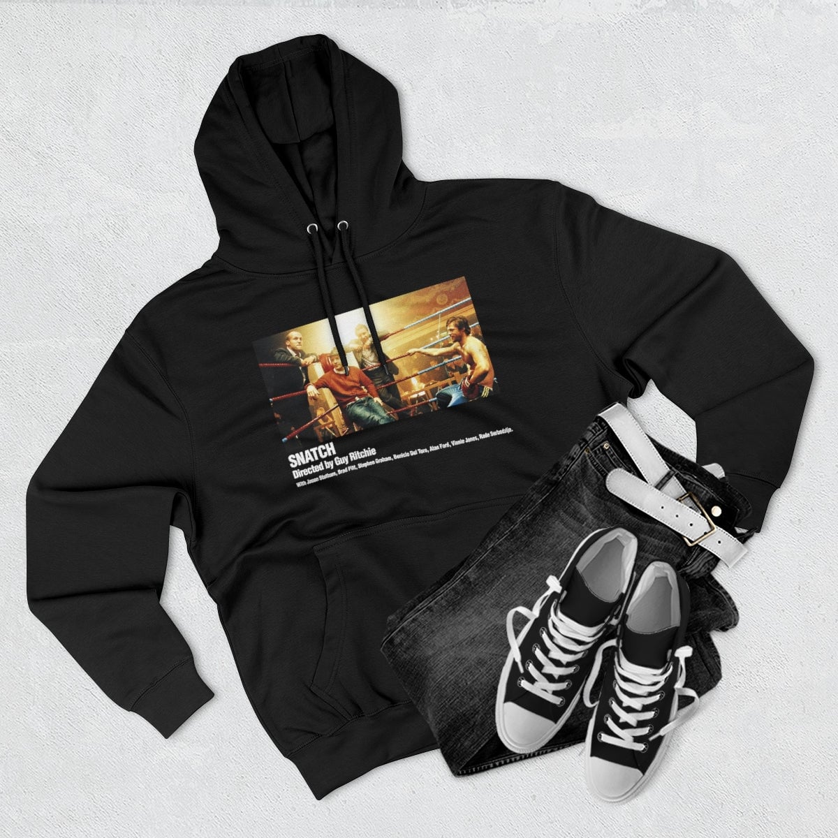 Snatch Behind The Scenes Directed By Guy Ritchie Pullover Hoodie