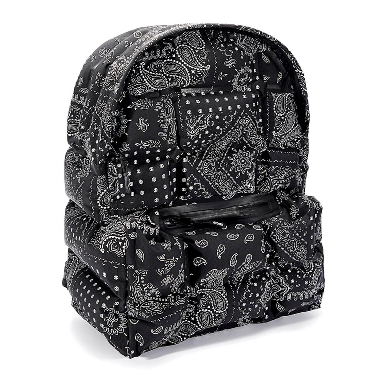 Soft Air-tight Lightweight Fashion Black Gangsta Backpack