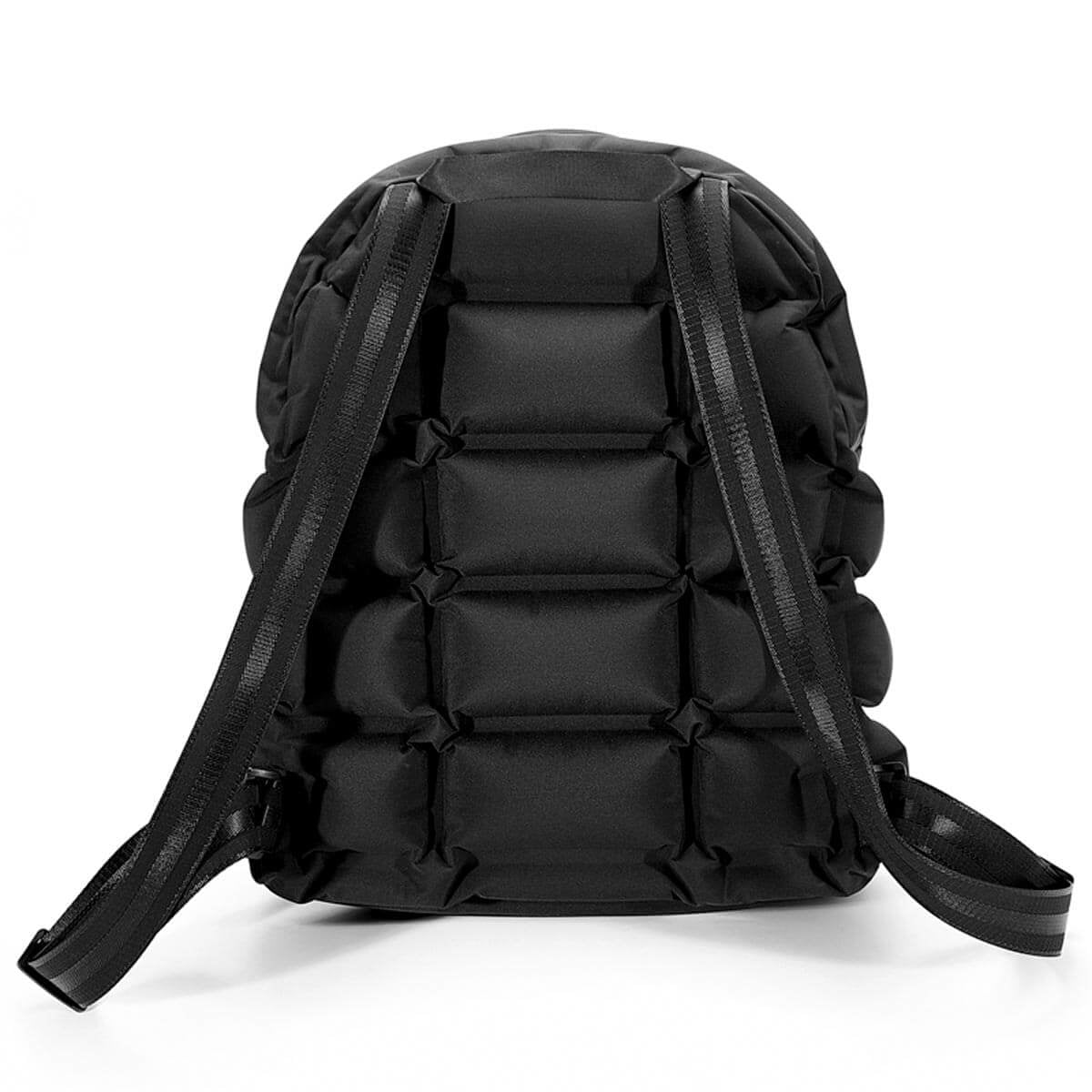 Soft Bubble Air-tight Lightweight Fashion Black Backpacks