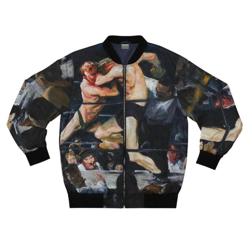 Stag at Sharkey’s George Bellows Art Bomber Jacket
