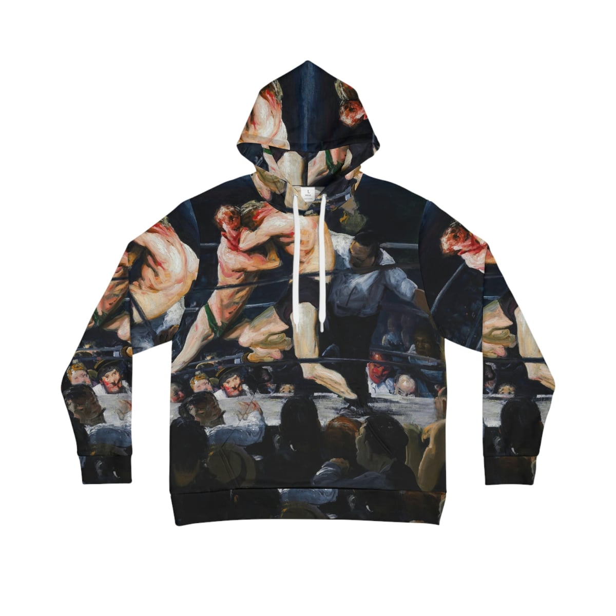 Stag at Sharkey’s George Bellows Art Hoodie