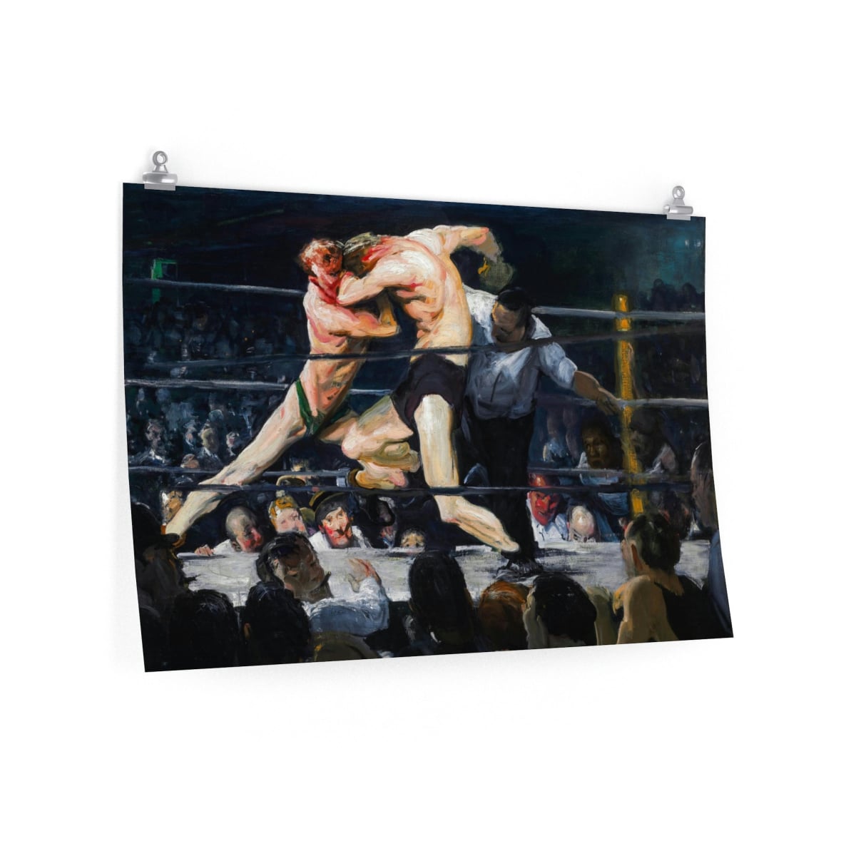 Stag at Sharkey’s George Bellows Art Premium Posters