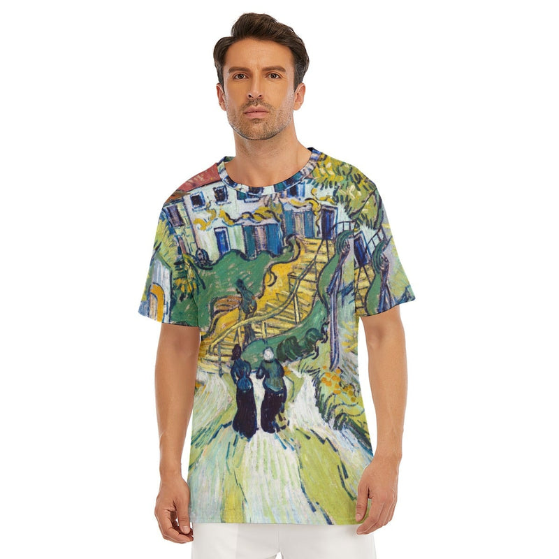 Stairway at Auvers Vincent van Gogh T-Shirt