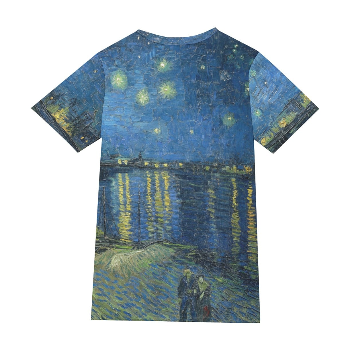 Starry Night Over the Rhone Van Gogh T-Shirt