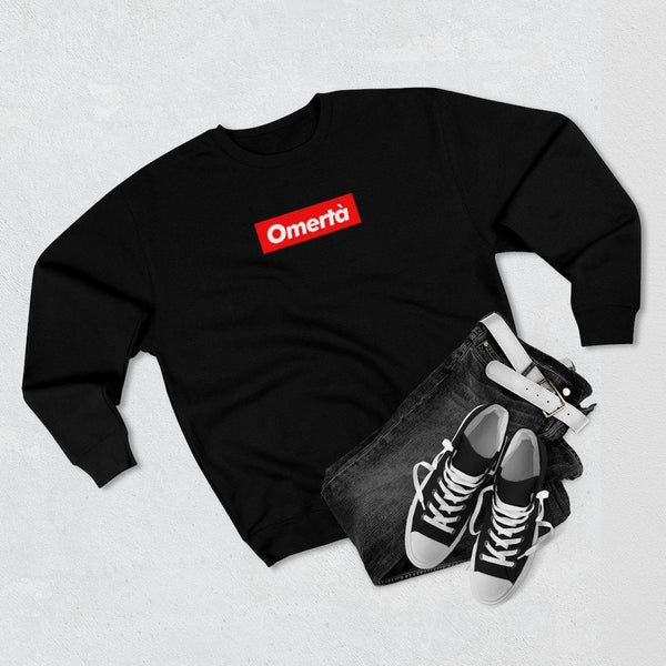 Stay Silent Stay Violent Code of Silence Omerta Sweatshirt