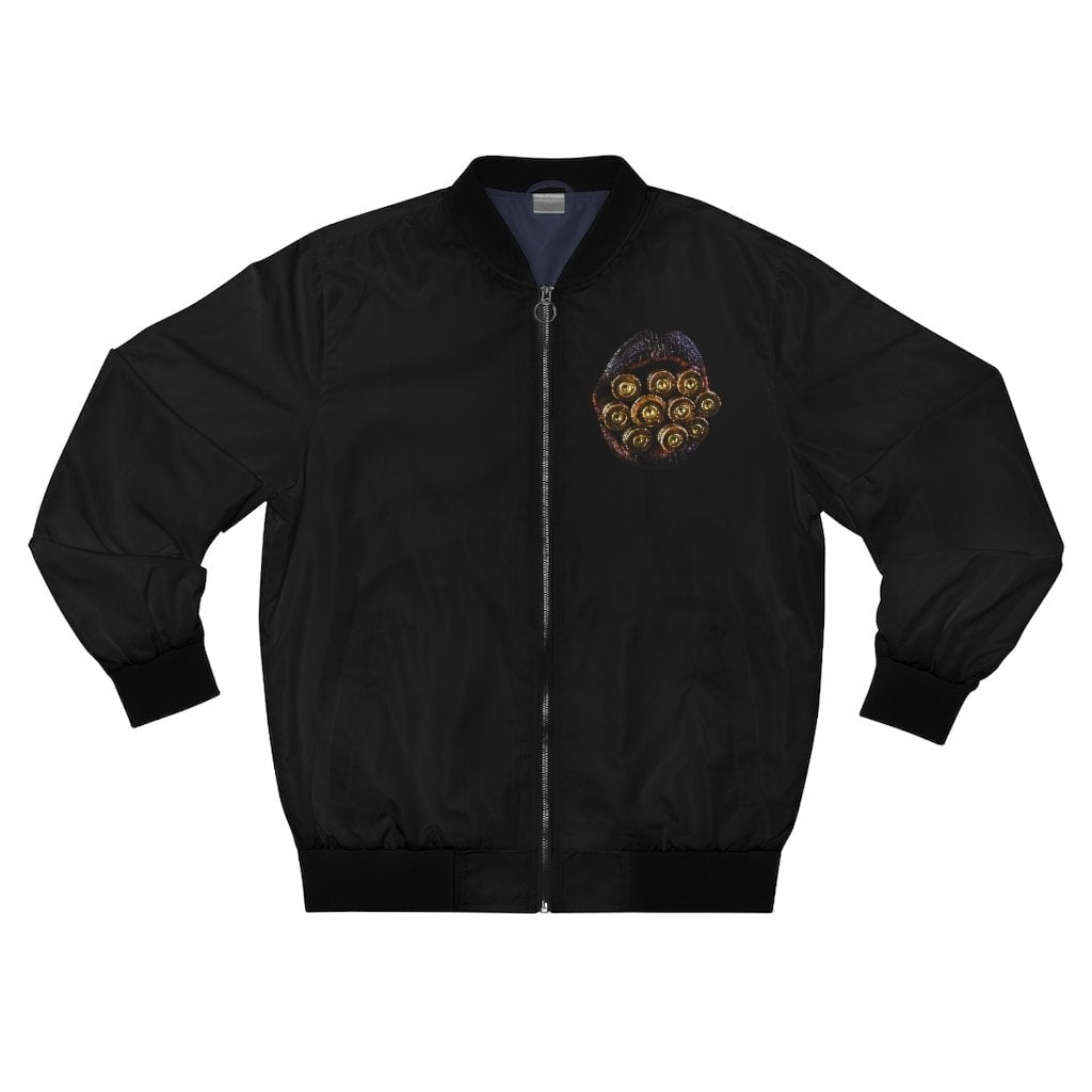 Talk is Cheap Show Me the Code of Silence Bomber Jacket