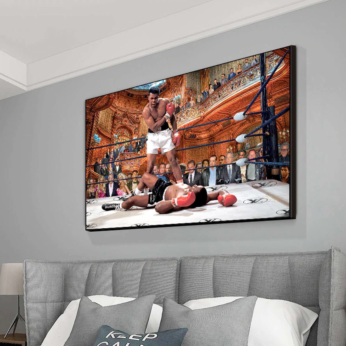 The Best Boxer of All Time Fightclub Art Canvas Painting Print Wall Art