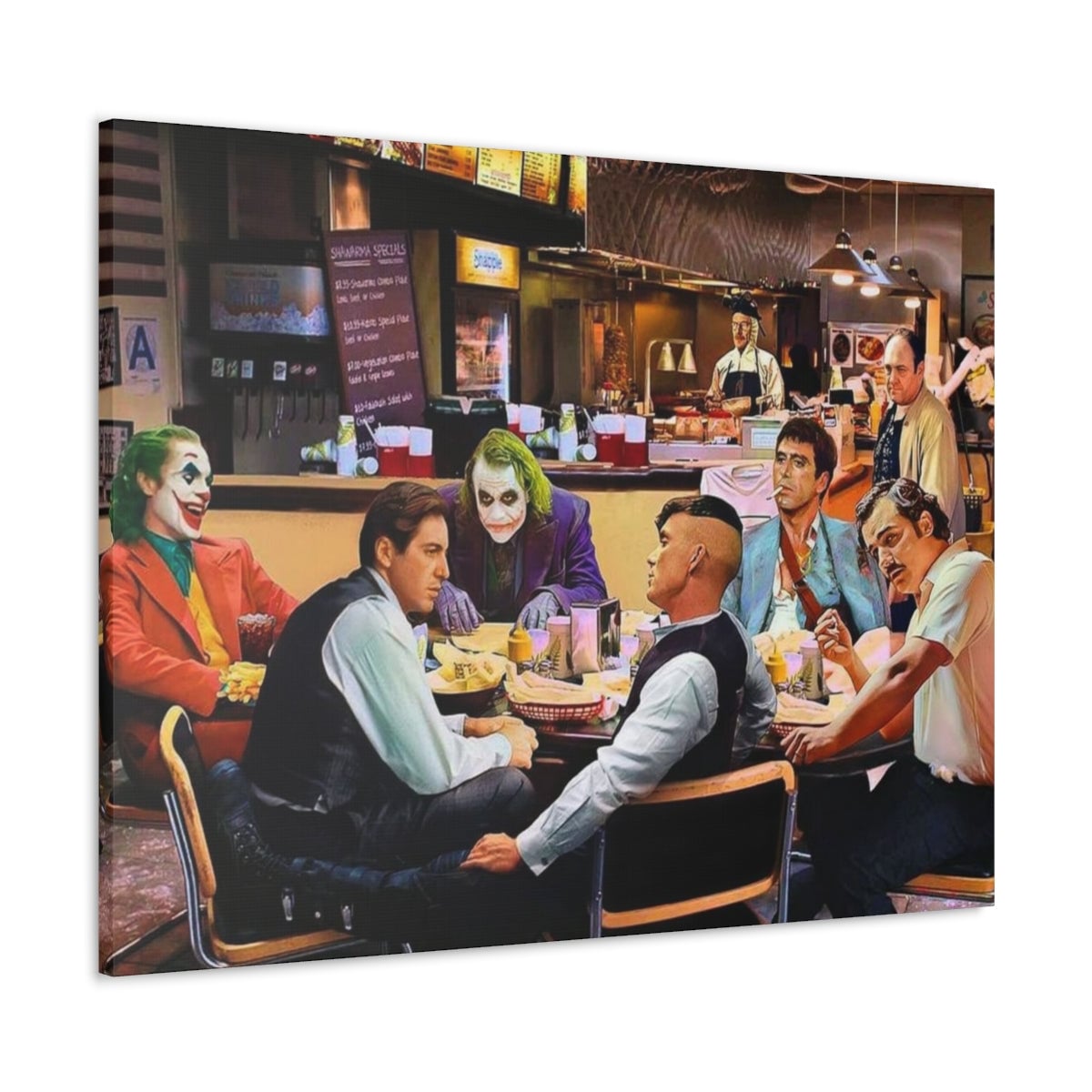 The Best Famous Mobster Movies of All Time Canvas Gallery Wraps