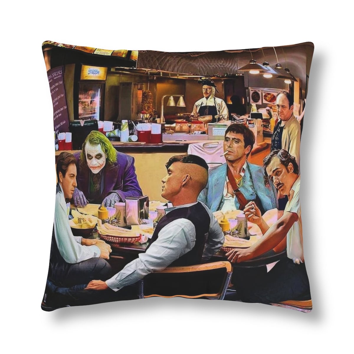 The Best Famous Mobster Movies of All Time Waterproof Pillows