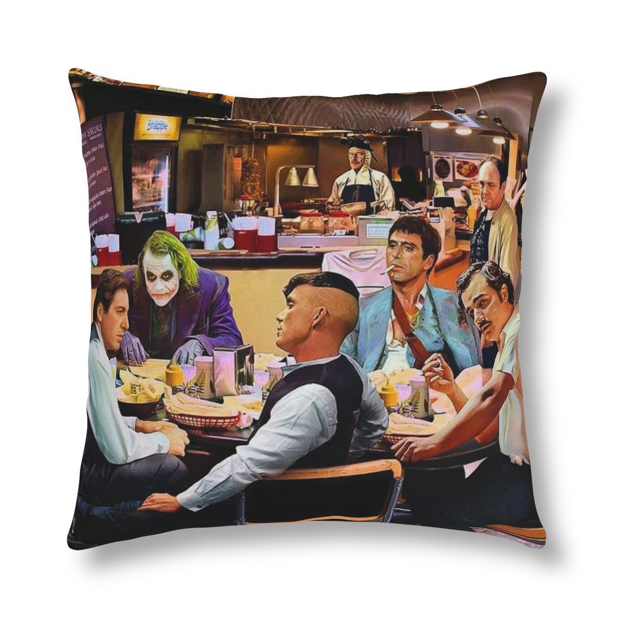 The Best Famous Mobster Movies of All Time Waterproof Pillows