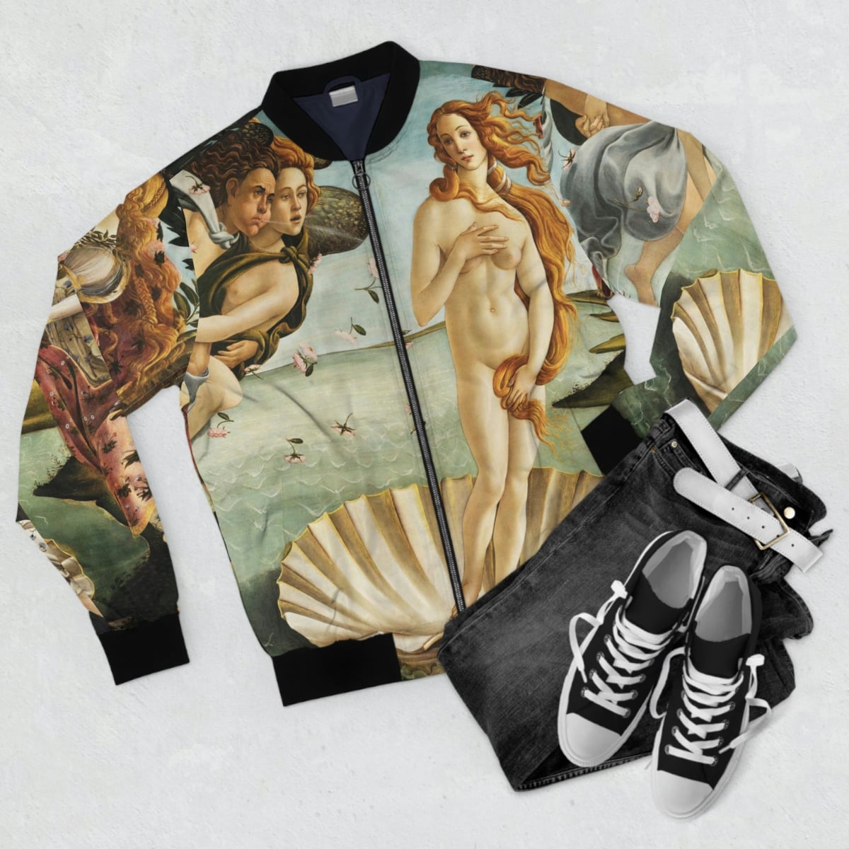 The Birth of Venus Sandro Botticelli Bomber Jacket