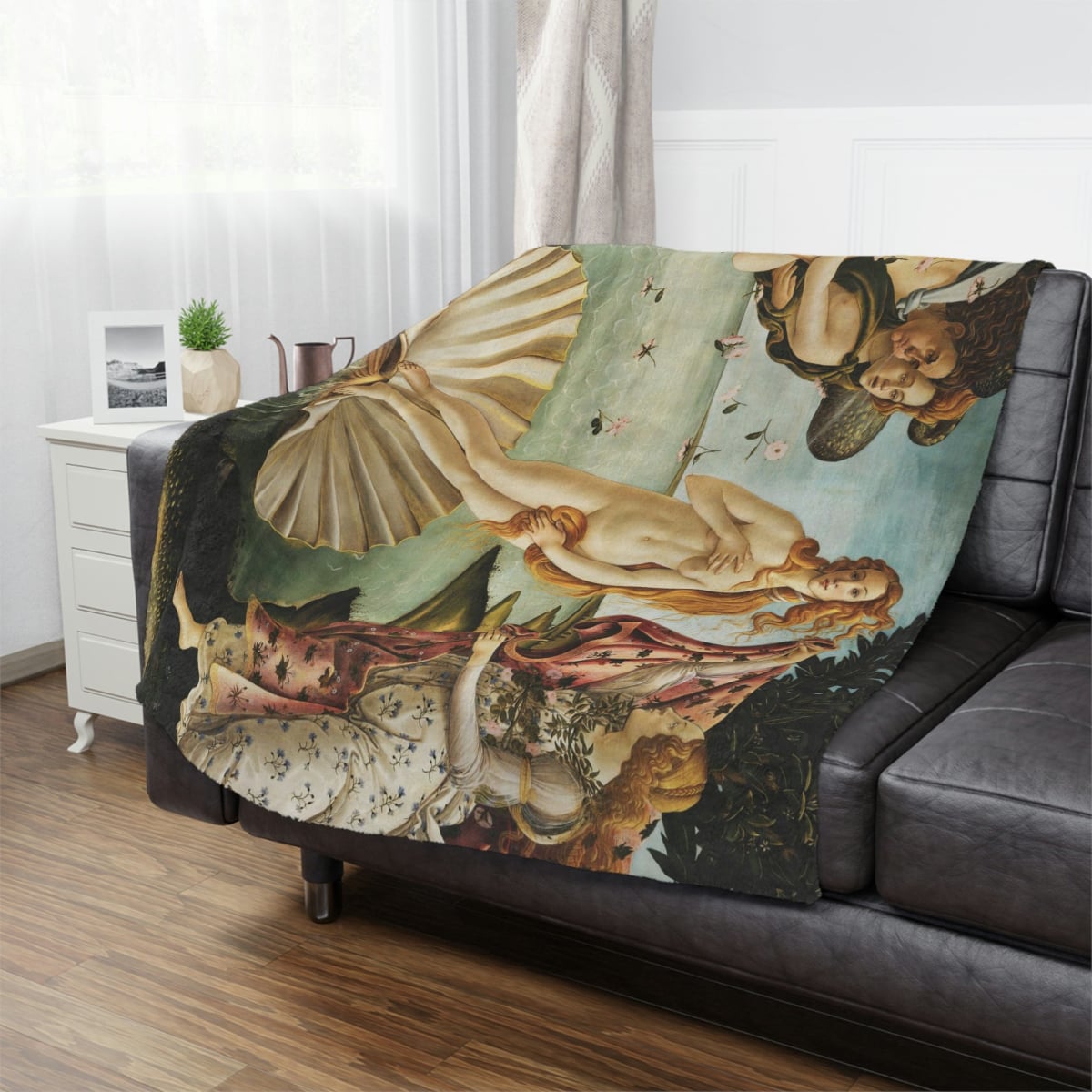 The Birth of Venus Sandro Botticelli Blanket - Art-Inspired Luxury
