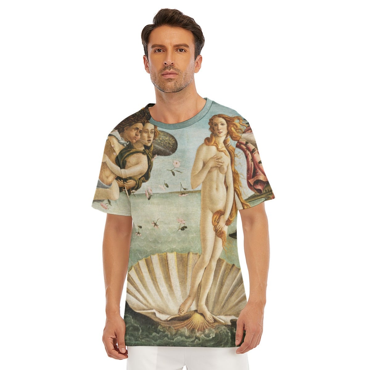 The Birth of Venus Sandro Botticelli Stacked Hem Dress