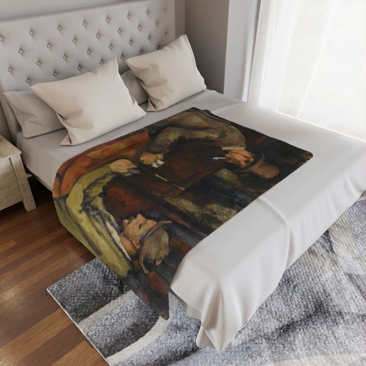 Iconic painting inspired luxury home textiles