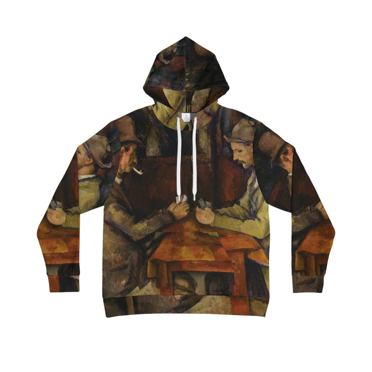The Card Players by Paul Cézanne Art Hoodie
