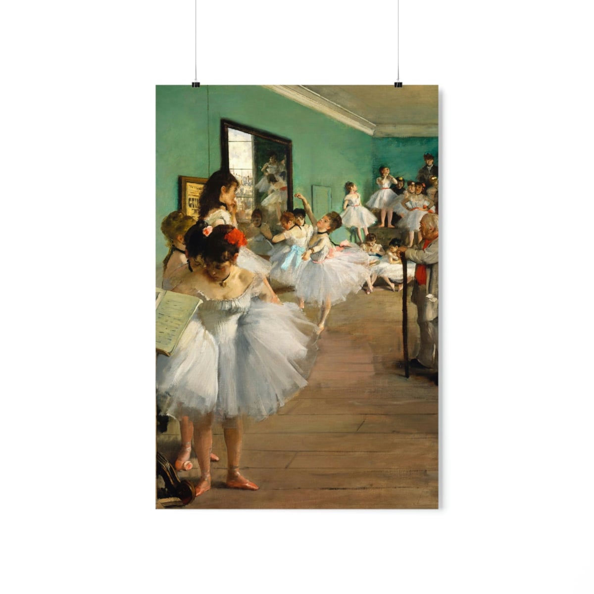 The Dance Class 1874 Ballet Premium Posters by Edgar Degas