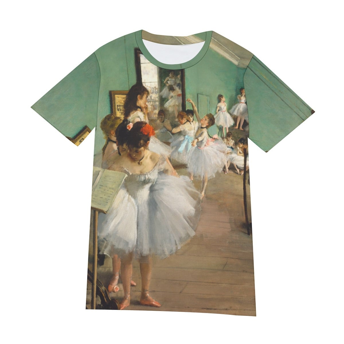 The Dance Class 1874 Ballet T-Shirt - Art by Edgar Degas