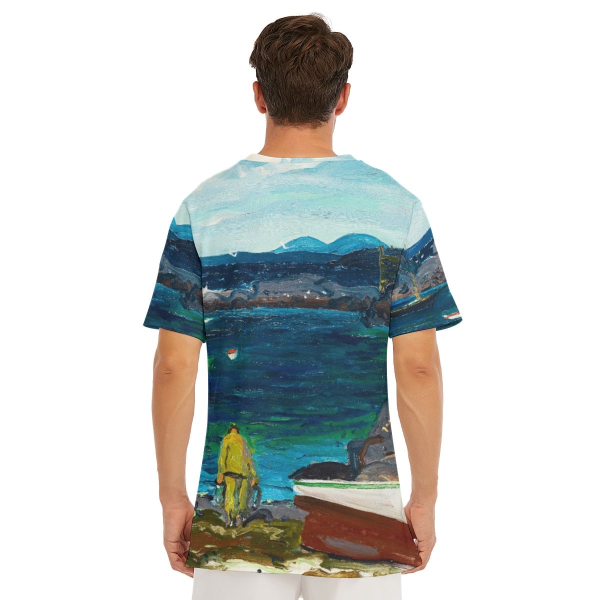 The Harbor Monhegan Coast Maine by George Bellows T-Shirt