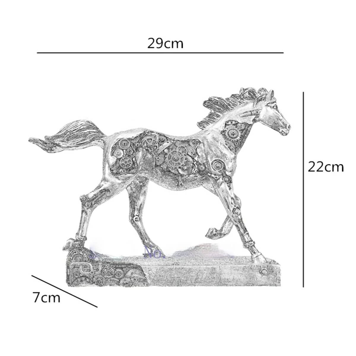 The Mechanical Horse Animal Abstract Modern Sculpture