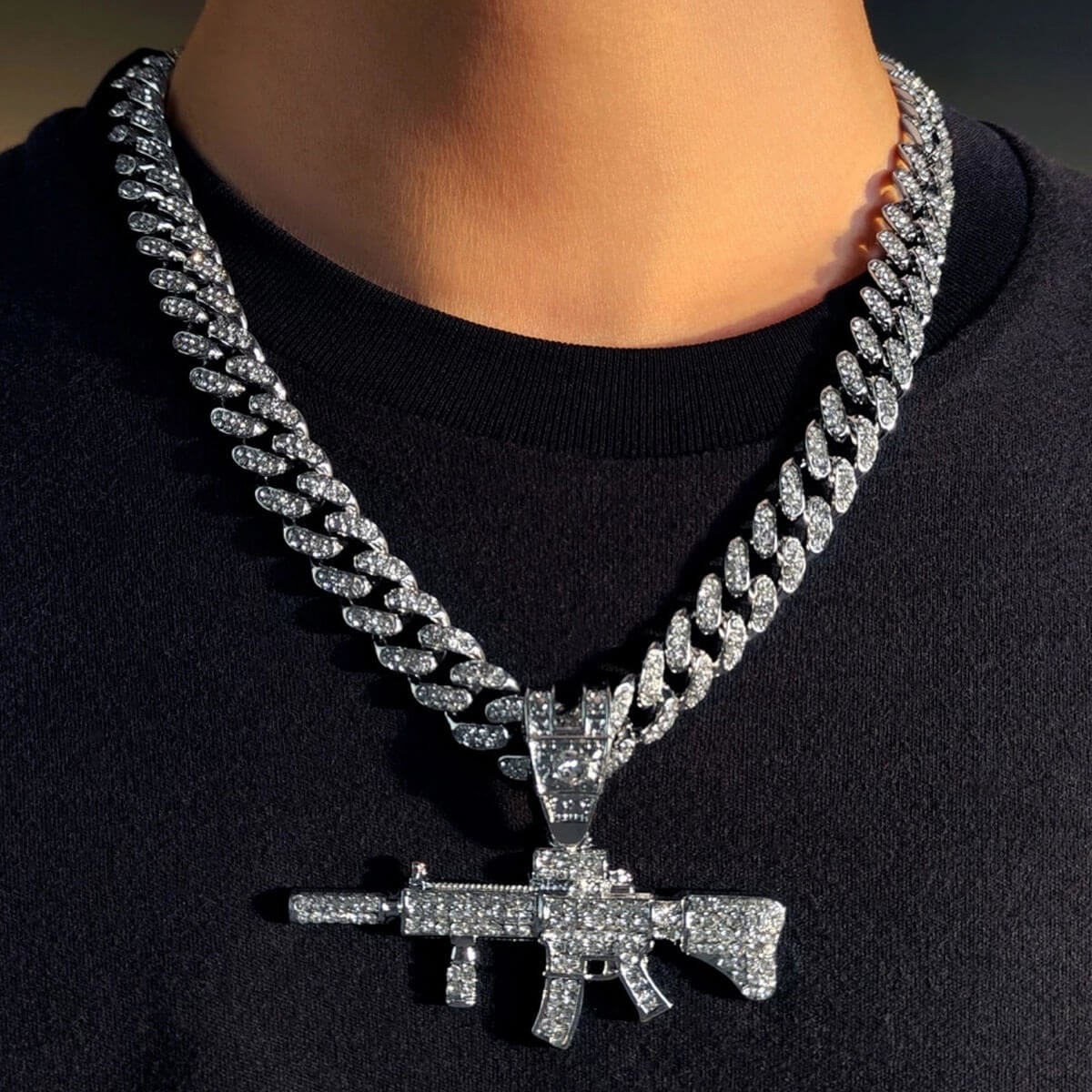 The Mob Wife Necklace Link Chain E