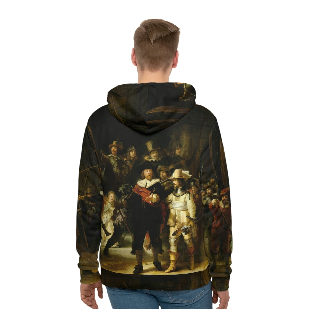 The Night Watch by Rembrandt Art Hoodie