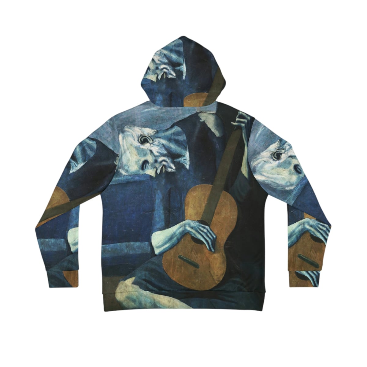 The Old Guitarist by Pablo Picasso Art Hoodie