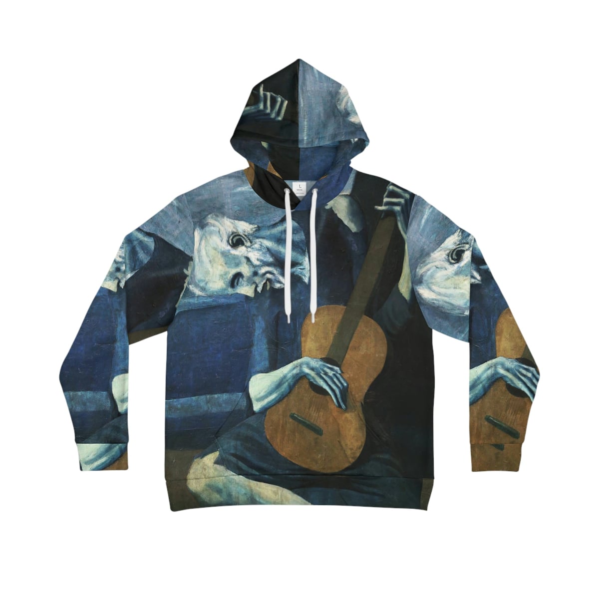 The Old Guitarist by Pablo Picasso Art Hoodie