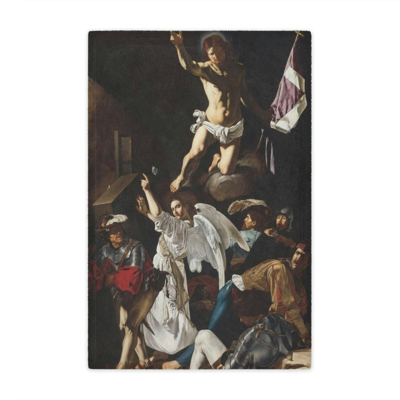Experience Luxury with The Resurrection Caravaggio Art Blanket