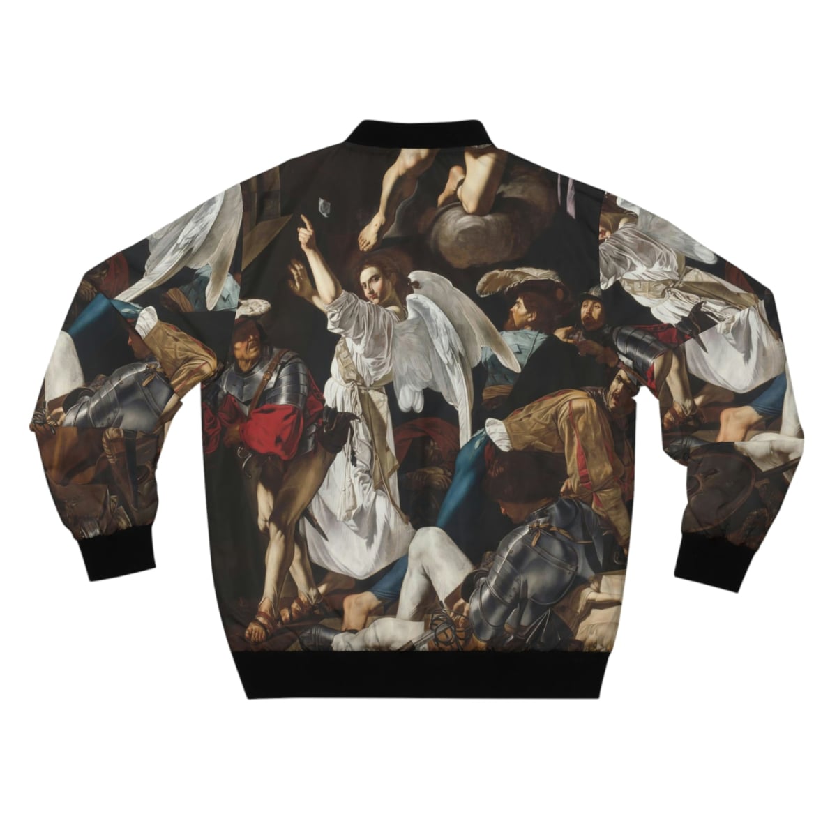 The Resurrection Cecco del Caravaggio Art Bomber Jacket