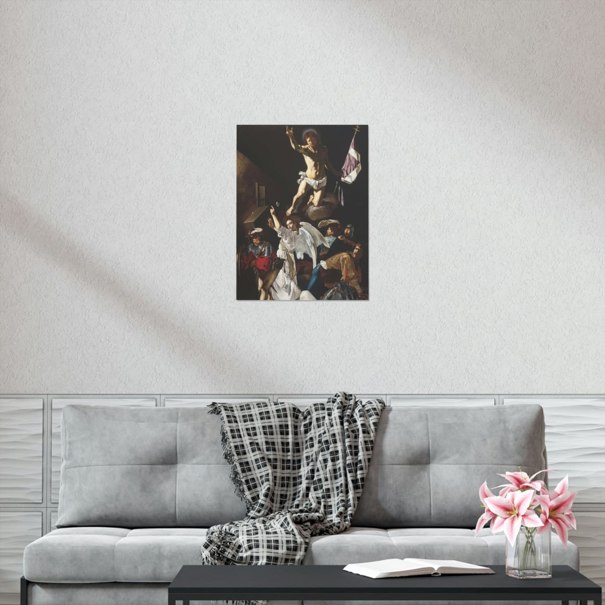 The Resurrection Cecco del Caravaggio Art Premium Posters