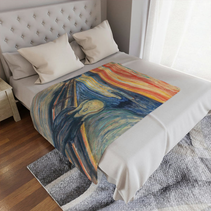 Cozy Edvard Munch Art Blanket - Perfect for Art Lovers