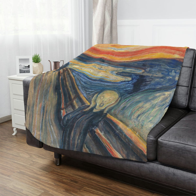 Luxurious Munch Blanket - A Masterpiece for Your Home